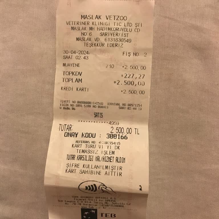 Maslak Vet Zoo Veteriner Kliniği Bilgi Eksikliğinden Dolayı Yanlış Tedavi