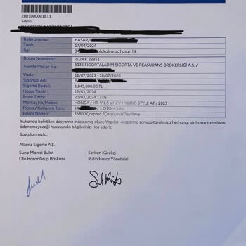 Allianz Sigorta Yaptırmayı Düşünüyorsanız Benim Ağzım Yandı.