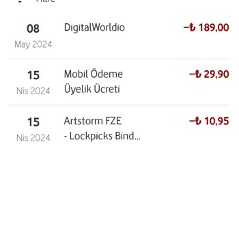 Digitalworld Mobile Bilgim Dışında Abonelik!