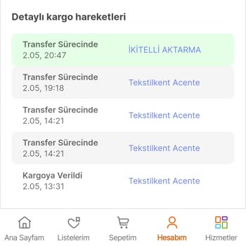 Sürat Kargo Aktarma Merkezinde Kargo Bekletilmesi Olayı...