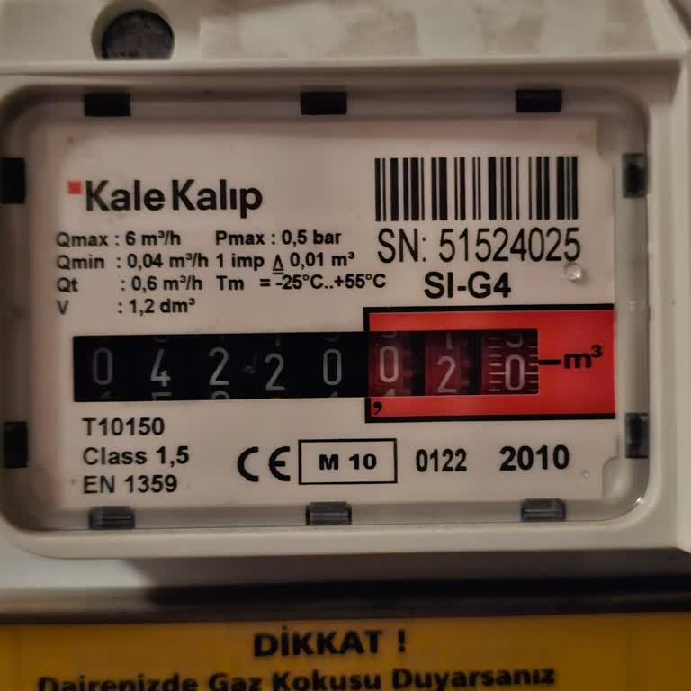 İzmir Doğalgaz Yanlış Endeks Okuma