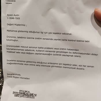 Twist Tişörtünün Taşlarının Dökülmesi Mağazanın İadesini Reddetmesi
