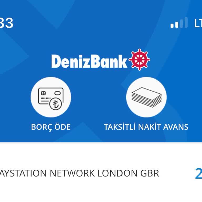 PlayStation Kartımdan İznim Olmadan 2.740 TL Çekti