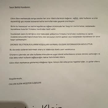 Boyner Den Aldığım Calvin Klein Marka Ayakkabının Tabandan Ayrılması