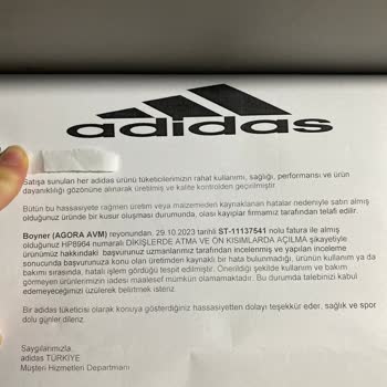 Adidas Marka Ayakkabı Pişmanlığı