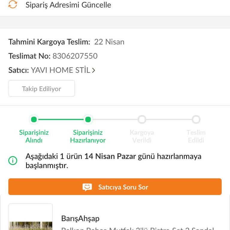 Trendyol'da Bekleyen Siparişim Ve İlgisiz Satıcı