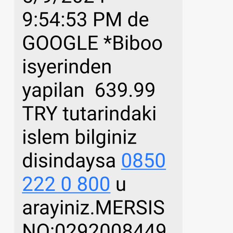Biboo Arkadaşlık Coins Yüklenmedi Bankadan Kesinti Yapılmasına Rağmen