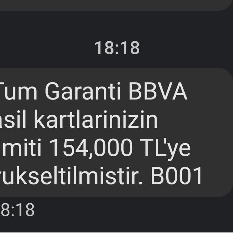 Bankacılık Düzenleme ve Denetleme Kurumu Garanti Bankası'nın Tek Taraflı Kart Limiti Arttırması