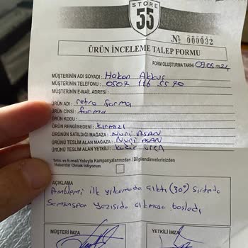 Hummel Den Şikayetçiyim. Kusurlu Ürünü Yenisiyle Değişim Yapmıyor