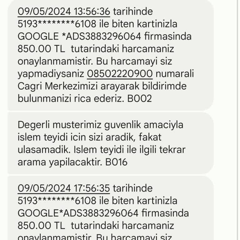QNB Finansbank Google Ads İzinsiz Para Çekimi Ve Banka Güvenlik Sorunu