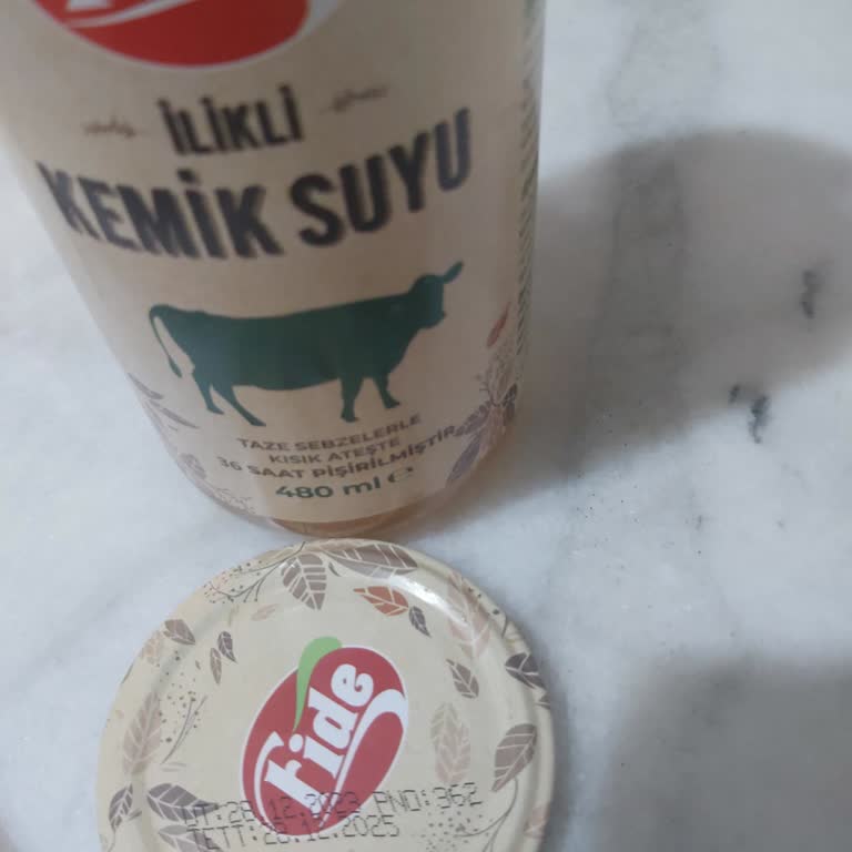 Fide Konserve Fide Markası İlikli Kemik Suyu