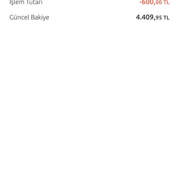 Yapı Kredi Bankası Hesabımdan Benden İzinsiz Spt Yket Adı Altında 600 TL Kesinti Yapılmış