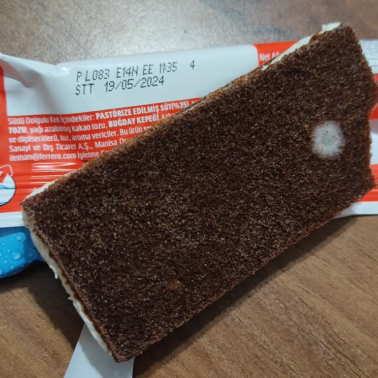 Kinder Süt Dilimi Küflü Çıktı