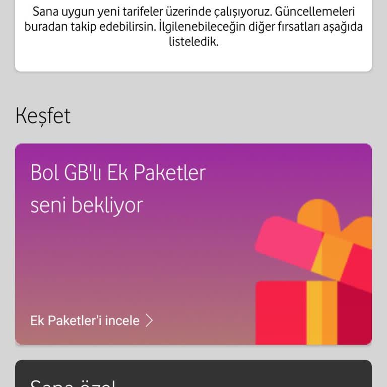 Vodafone Telefon Tarife Taahhütname