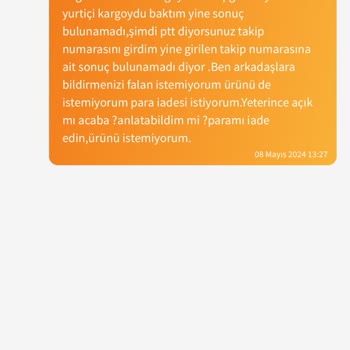 Trendyol La Gabya Adlı Satıcıdan Ürün Gönderilmedi