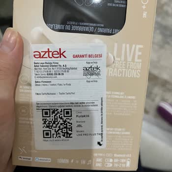 JBL Kulaklığımın Teki Kayboldu