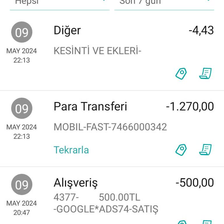 Garanti BBVA Hesabımdan Beklenmedik Kesinti Ve Mağduriyet