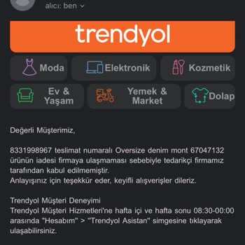 Mango İade Sürecinde Kaybolan Ürün Ve Ücret İadesi