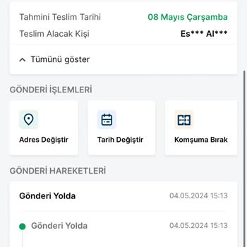Trendyol Express Günlerce Gelmeyen Kargom