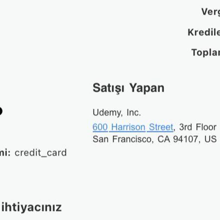 Udemy Alınan Kurslar Görünmüyor