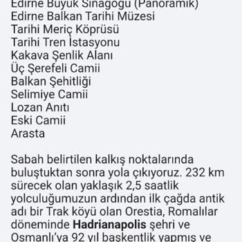 Jolly Tur Edirne Kakava Turu Hayal Kırıklığı