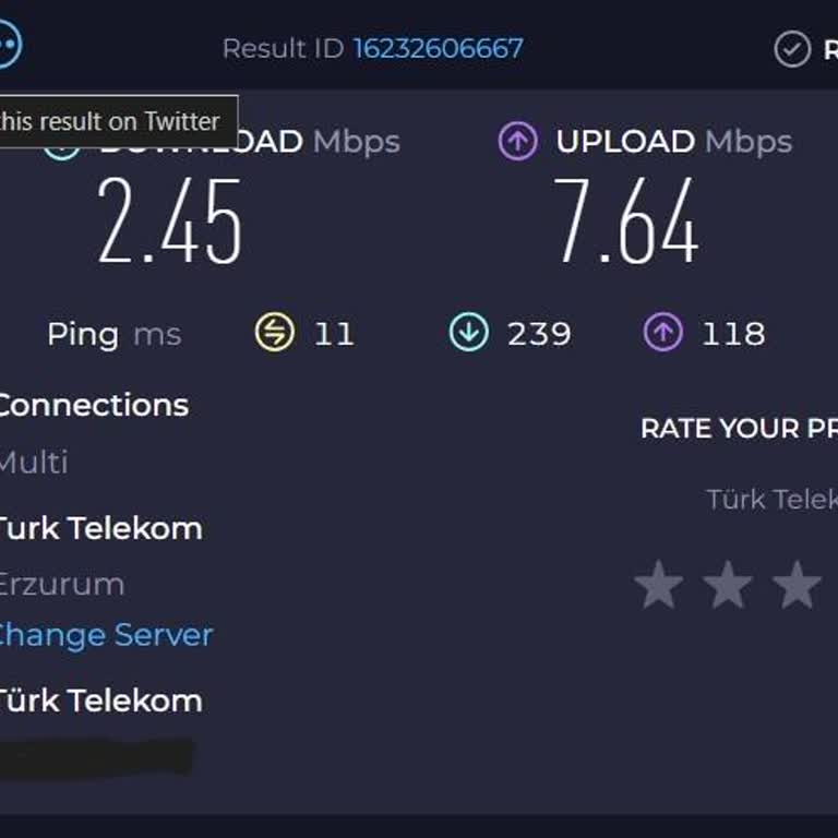 Türk Telekom İle 15 Gündür Düzelmeyen Hız Problemim Download Hızı 2.45