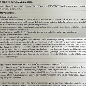 Media Markt THH Kararının Uygulanmaması