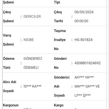 Aras Kargo Manisa Yunusemre Muradiye Mahallesi Şubesi, Dağıtım Yapmıyor!