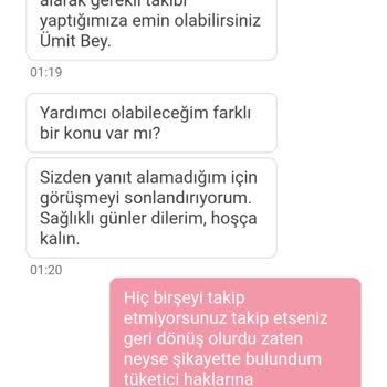 Yemeksepeti Ücret İade Yapılmadı