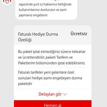 Vodafone Durma Özelliği Sorunu