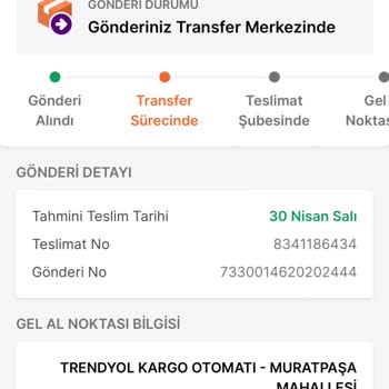 Trendyol Express'in 2 Haftadır Kargomu Transfer Merkezinde Tutması.