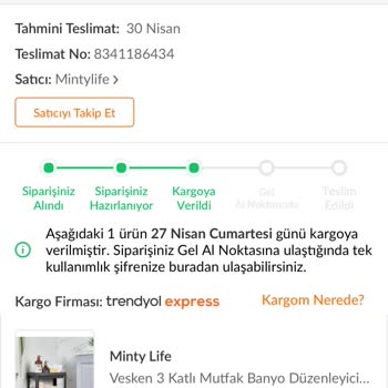 Trendyol Express'in 2 Haftadır Kargomu Transfer Merkezinde Tutması.