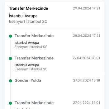 Trendyol Express'in 2 Haftadır Kargomu Transfer Merkezinde Tutması.