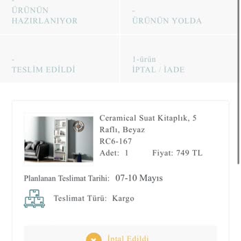 Vivense Para İadesi Yapmıyor. Mağdurum