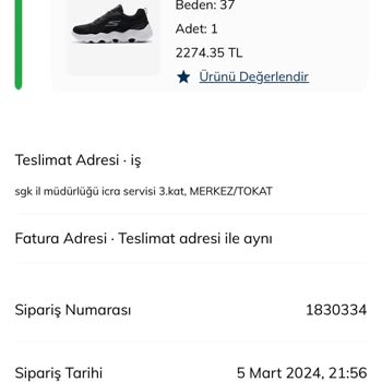 Bir Ayda Yıpranan Skechers Ayakkabı Sorunu