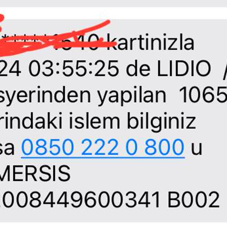 Lidio Ödeme Hizmetleri Lıdıo Kredi Kartımdan Bilgim Dışı İşlem Yapmış