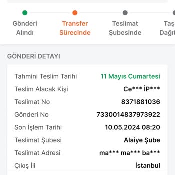 Trendyol Express Trendyol Ekspresin Yavaş Kargo Getirmesi