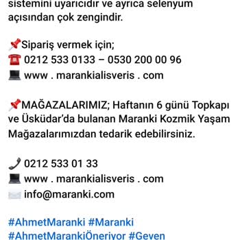 Ahmet Maranki (maranki.com) Görsel Video Üzerinden Sipariş Edilen Ürünün Bozuk Çıkması