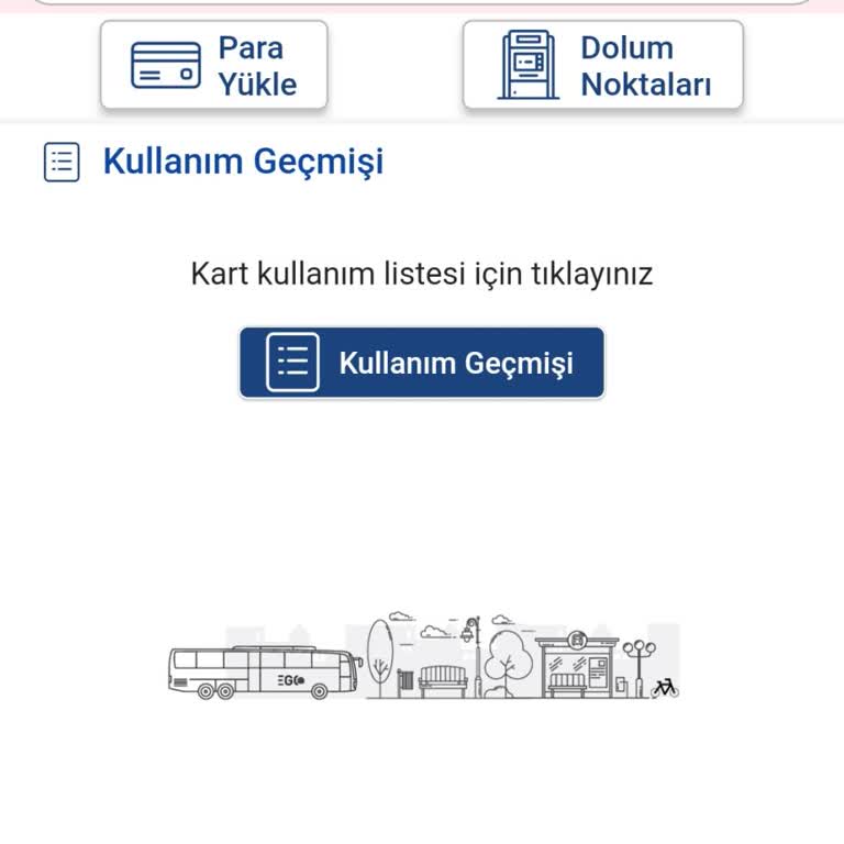 EGO Genel Müdürlüğü EGO Kartı Yetersiz Bakiye