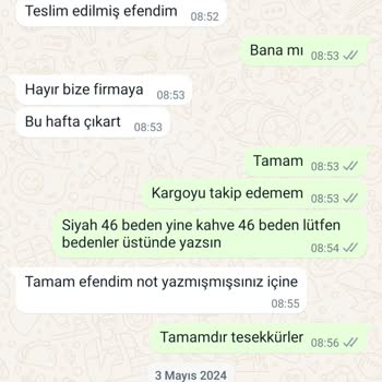 Semre Butik Ürün Değişiminde Yaşanan Gecikme Sorunu