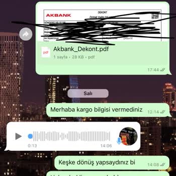 Luxury Boutique Turkey İade Yapmıyor Ve Mesajlara Bakmıyor