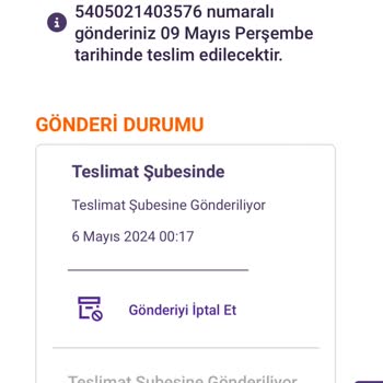 hepsiJET Hediye Aldığım Kargom Teslim Edilmedi
