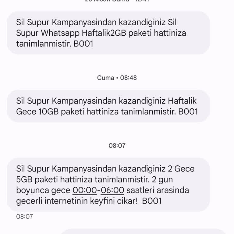 Türk Telekom Sil Süpür Uygulaması Hk.