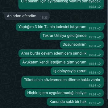 Suit Güzellik Merkezleri Hizmet Kalitesi Beklentimin Altında Kaldı
