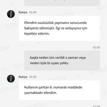 Betkom Usulsüzlük Bahanesiyle 70bin TL'mi Vermediler