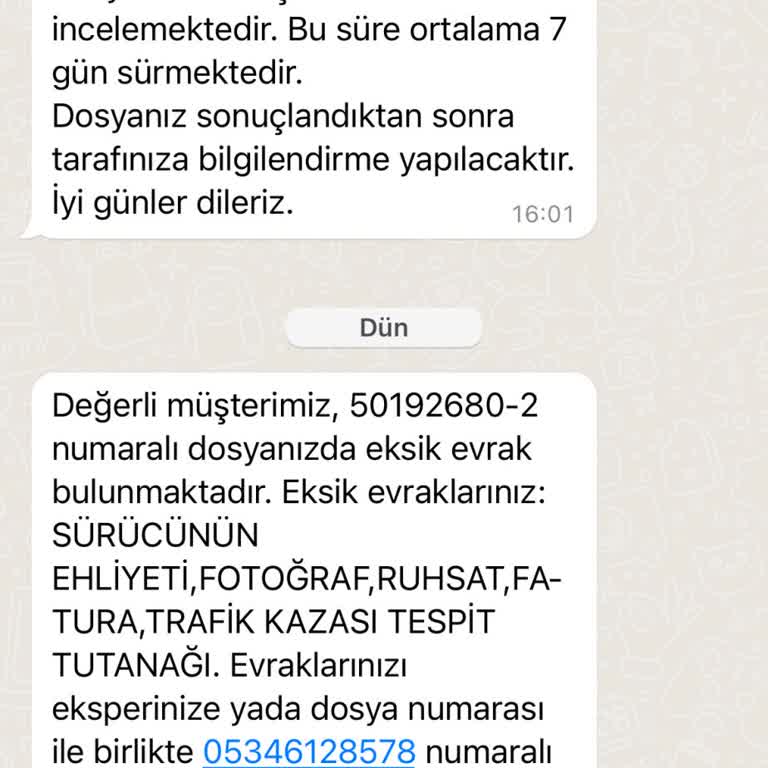 Aksigorta Değer Kaybı Çözümsüzlüğü