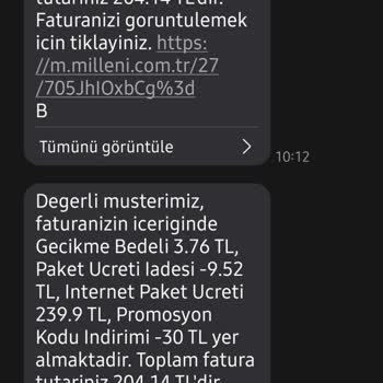 Millenicom Kullanmadığım İnternetin Faturası Yansıyor 2 Aydır