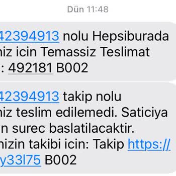 Hepsijet Kurye Mağduriyeti Yaşadım