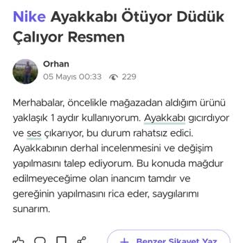 Nike FLO Ürün Arkasında Durmuyor