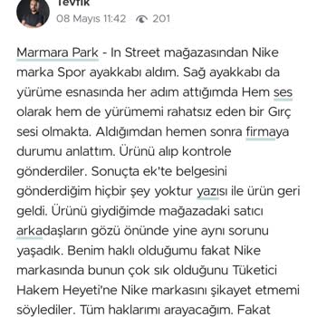 Nike FLO Ürün Arkasında Durmuyor